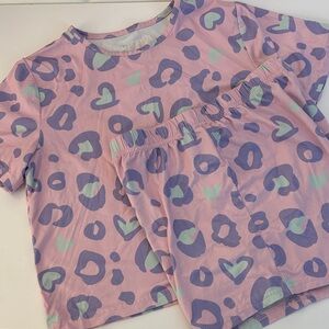 Primark Kids Heart and Spot Pajama Set